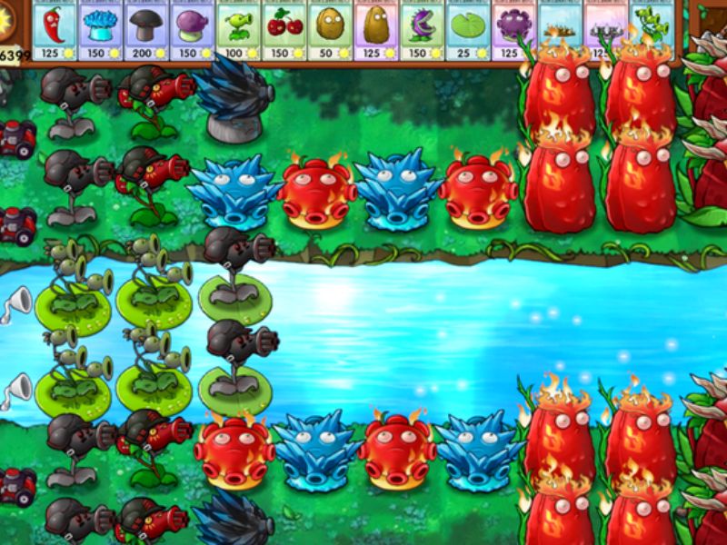 Các chế độ chơi khác nhau trong PVZ Fusion Mod APK