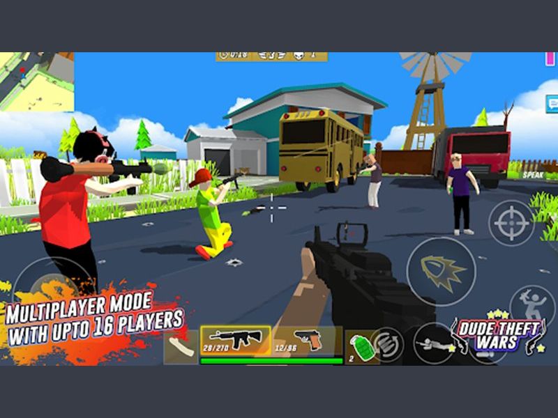 Hack Dude Theft Wars Modlmh.com với nhiều tính năng hữu ích