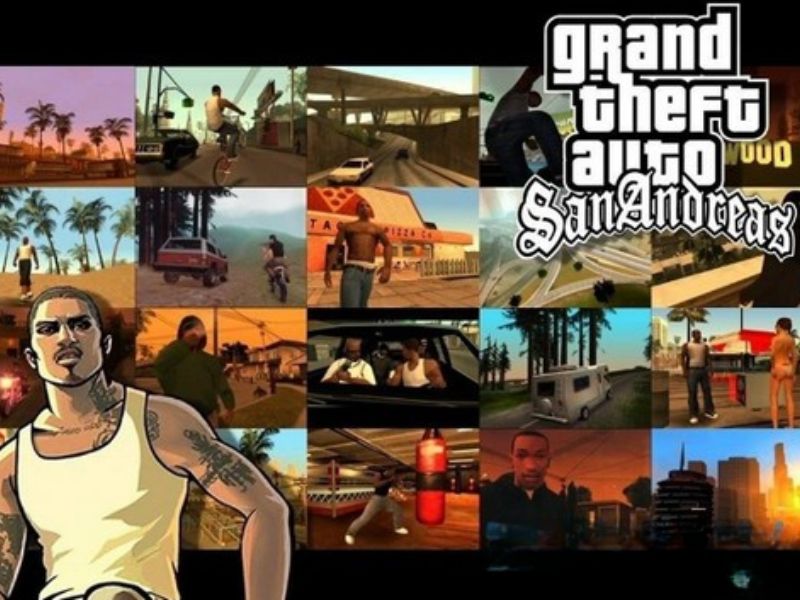 Lối chơi được cải tiến trong Gta San Mod Xe Độ APK