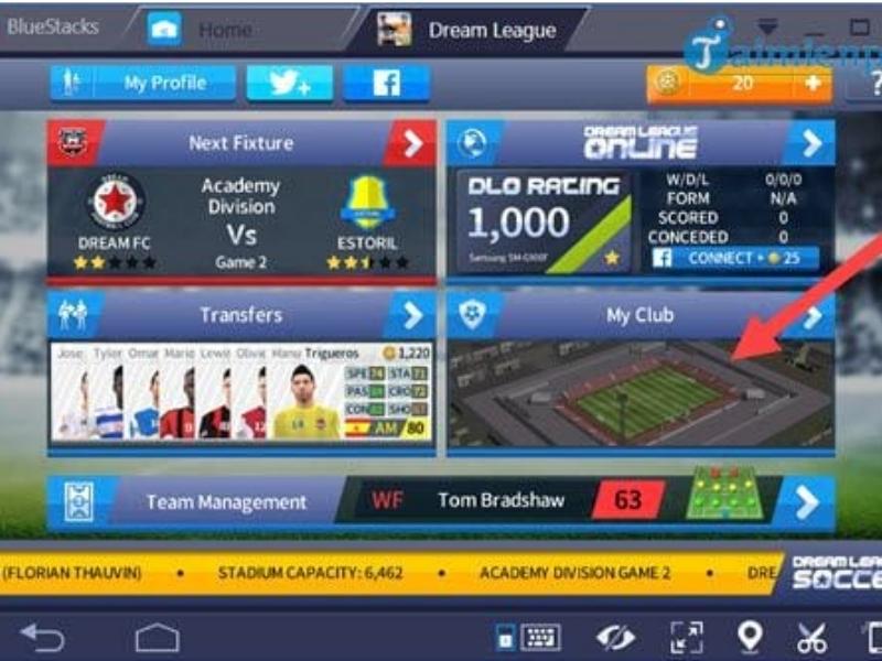 Dream League Soccer 2019 Mod Tiger Vô Hạn Tiền hỗ trợ đội tuyển Việt Nam
