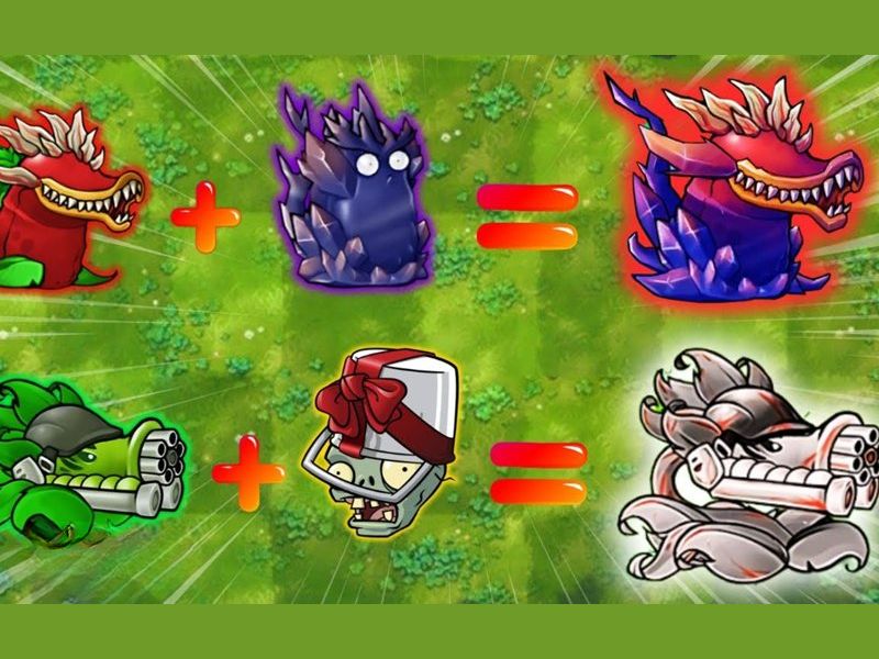 Sử dụng tính năng dung hợp độc đáo trong PVZ Fusion Mod APK