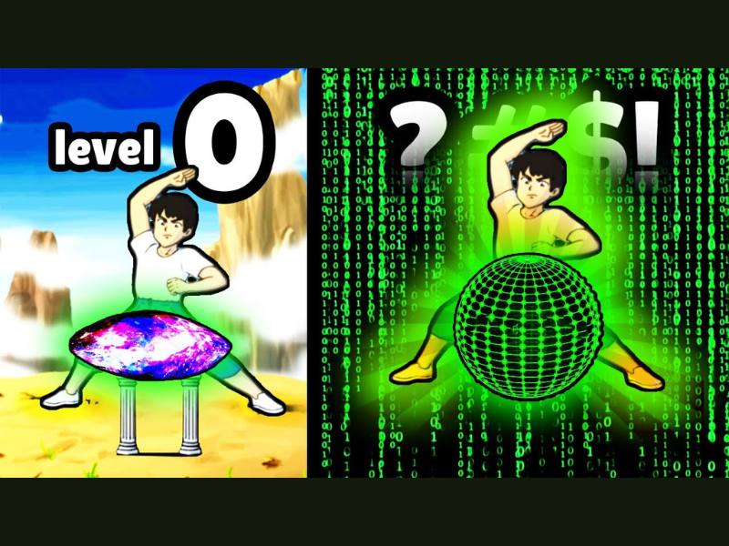 Lối chơi đối kháng anime tốc độ cao trong Hack Tap Tap Breaking Funnymod