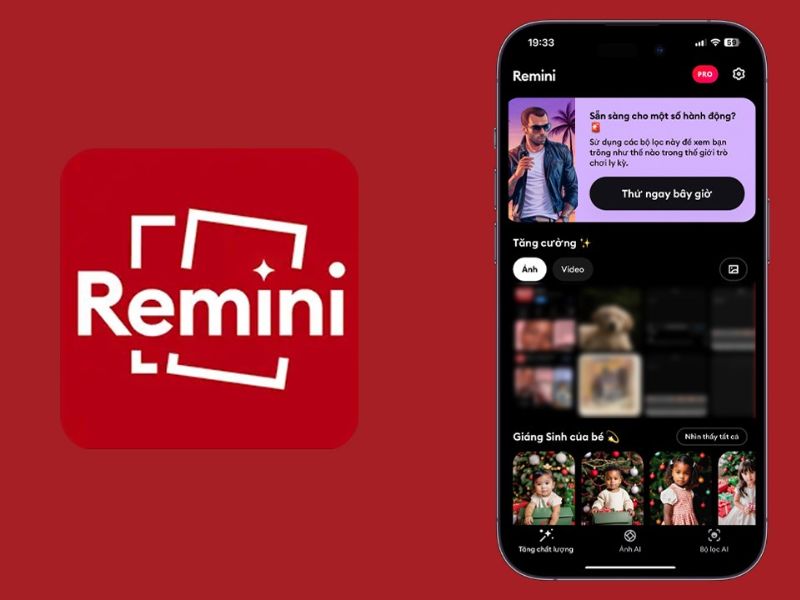Giới thiệu Remini Theartpics Mod APK