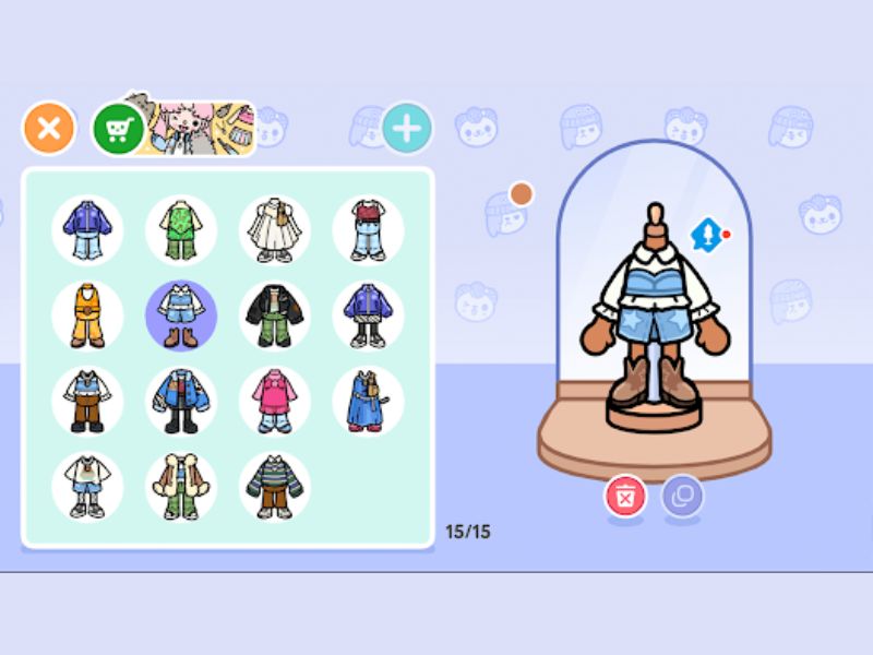 Tạo Nhân Vật Theo Phong Cách Và Cá Tính Riêng Trong Toca Boca Mod Apk