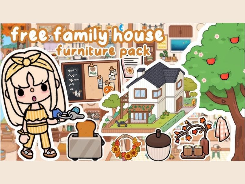 Thiết Kế Và Trang Trí Ngôi Nhà Theo Sở Thích Trong Toca Boca Mod Apk