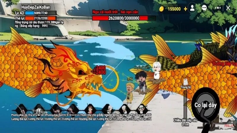Giới thiệu Câu Cá Vạn Cân MOD APK