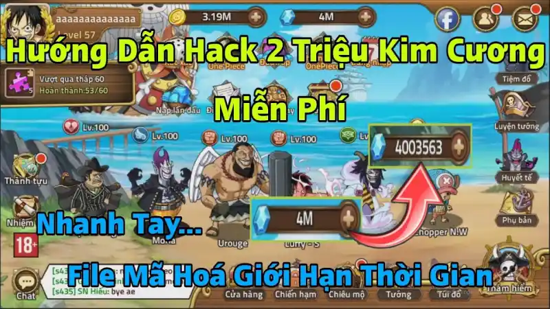 Hack Huyền Thoại Hải Tặc