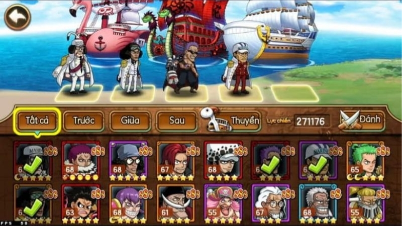 Gameplay Thú Vị Trong Huyền Thoại Hải Tặc MOD APK