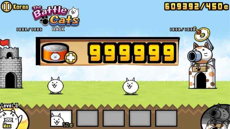 The Battle Cats Hack Full Mèo, Vô Hạn Cat Food