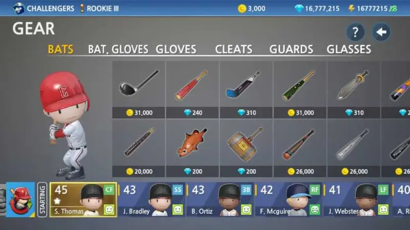 Điểm nổi bật của Baseball 9