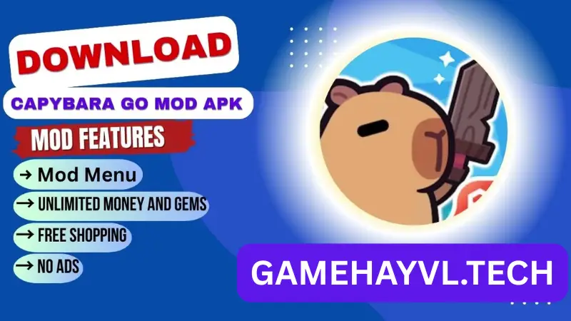Vô Hạn Tiền trong Capybara Go MOD APK