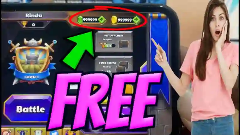 Vô hạn tiền và gem trong Hack Castle Crush APK