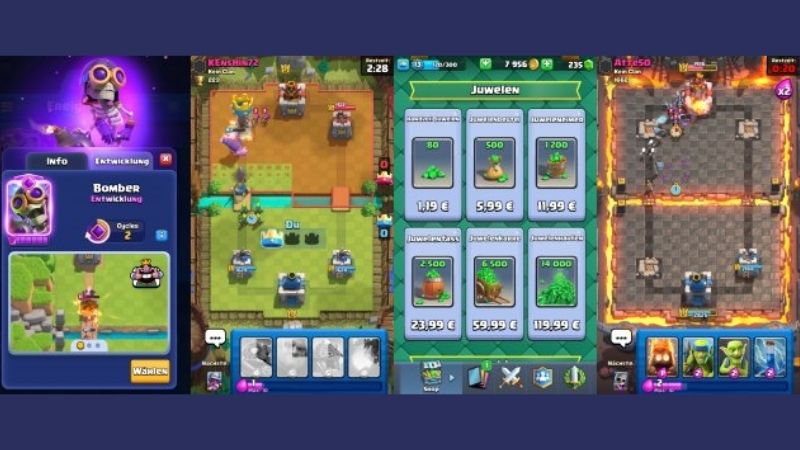 Chiến Thuật Thời Gian Thực Kịch Tính Trong Clash Royale APK