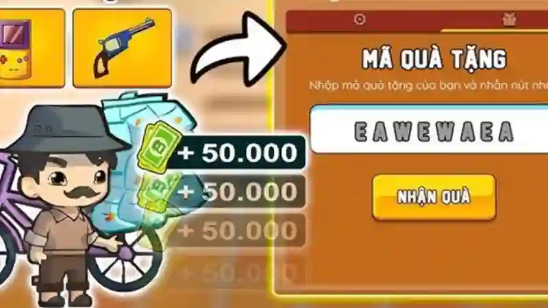 code trở về tuổi thơ full tiền mới nhất