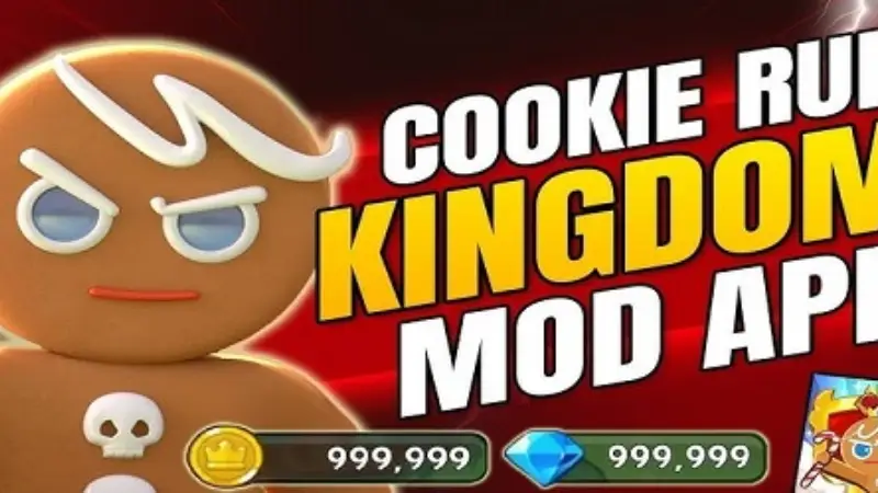 Vô hạn Crystal trong CookieRun: Kingdom MOD APK