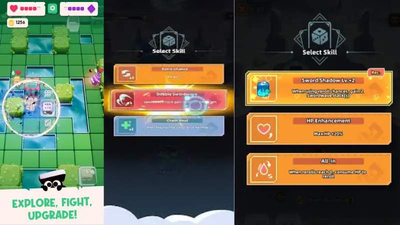 Tài nguyên không giới hạn tại Dicero MOD APK