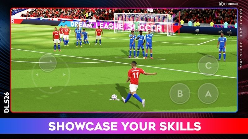 Chế Độ Thi Đấu Trực Tuyến Dream League Live Trong Dream League Soccer 2026 MOD APK