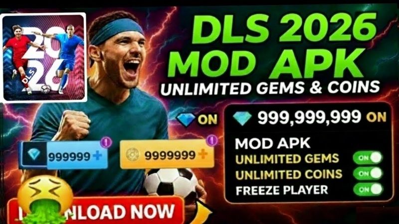 Những Đặc Quyền Quyền Năng Từ Bản Dream League Soccer 2026 MOD APK