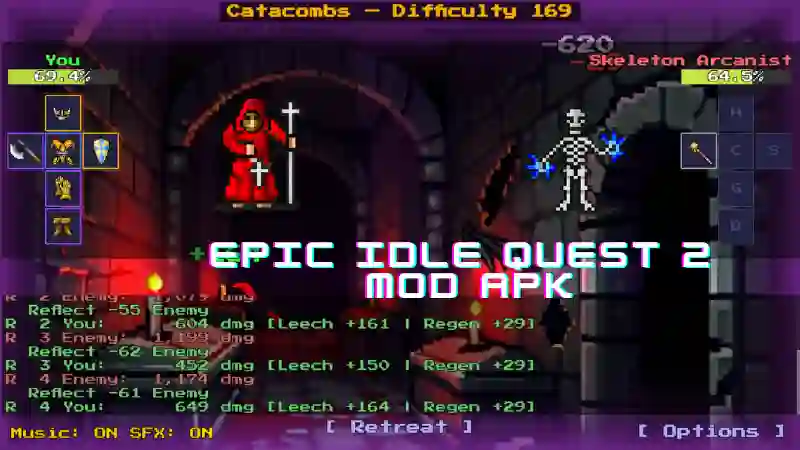 Tính năng của Epic Idle Quest 2 MOD APK