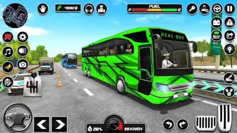 Real Bus Simulator MOD APK với tính năng chặn quảng cáo