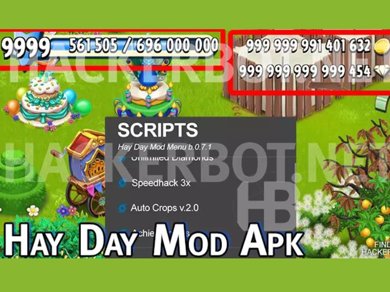 Các Tính Năng Nổi Bật Của Bản Hay Day Mod APK
