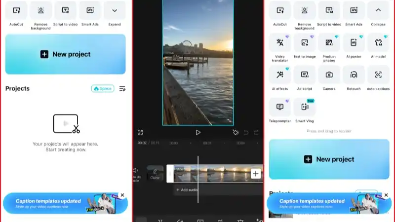 So Sánh CapCut Gốc Và Capcut Pro APK Phanmem123