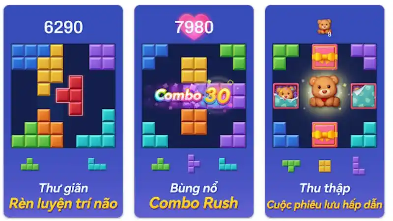Tính năng nổi bật của Color Block MOD APK