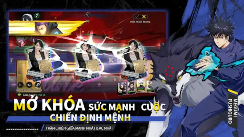 Đặc điểm nổi bật của Giác Ngộ Thuật Chú MOD APK