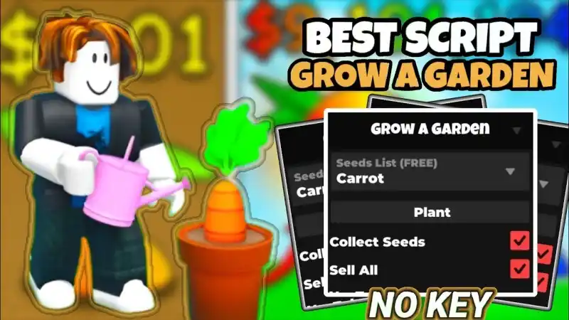 Hack Grow A Garden giúp tiết kiệm thời gian