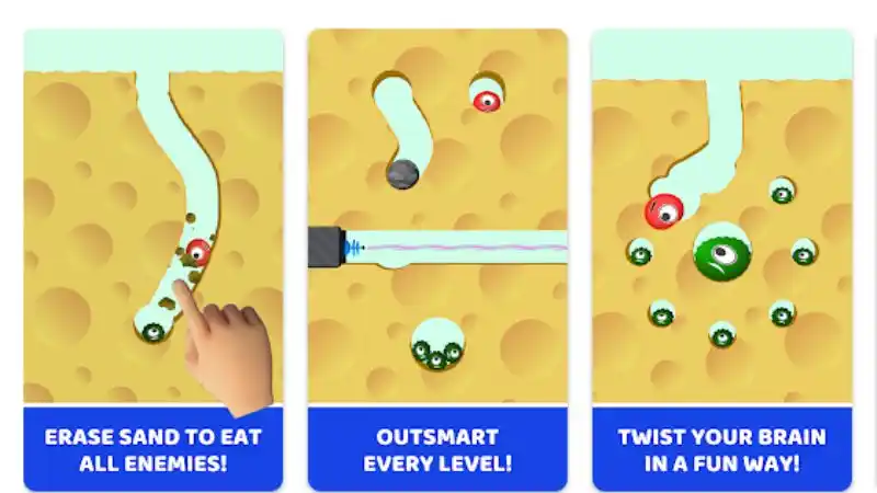 Tính năng nổi bật của Hungry Balls MOD APK