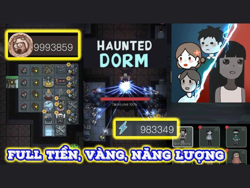Những Lợi Thế Vượt Trội Khi Trải Nghiệm Haunted Dorm Bản Mod Apk