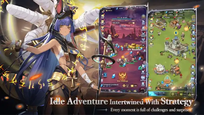 Tính năng Pixel Brave: Idle RPG MOD APK