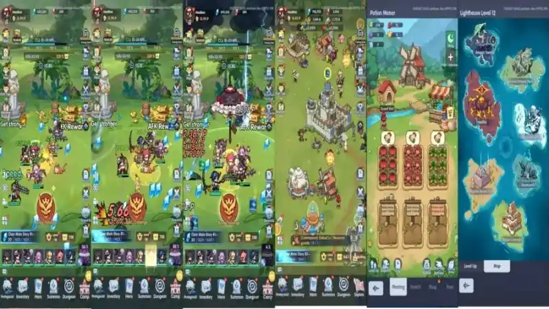 Tính năng nổi bật của Pixel Brave: Idle RPG MOD APK