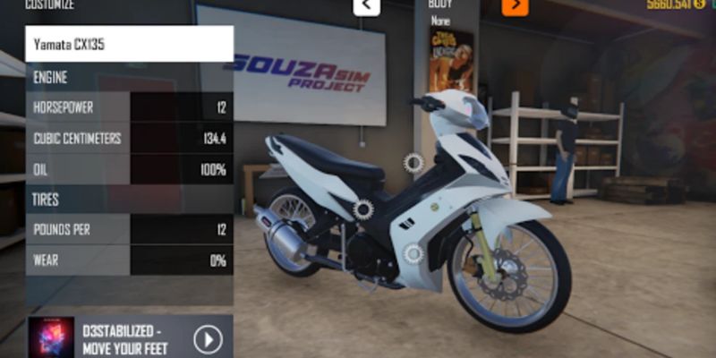 Gameplay SouzaSim Project Tập Trung Vào Độ Xe