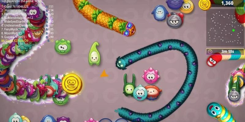 worms zone mod apk