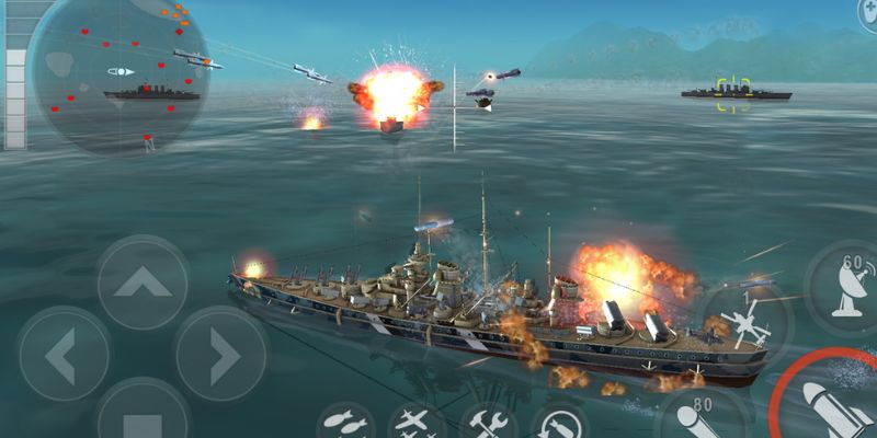 battle of warship mod apk