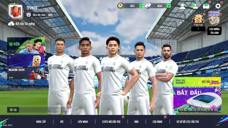 Giới thiệu về Total Football VNG MOD APK