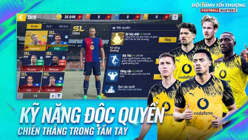 Tính năng MOD trong Đội Hình Tối Thượng MOD APK