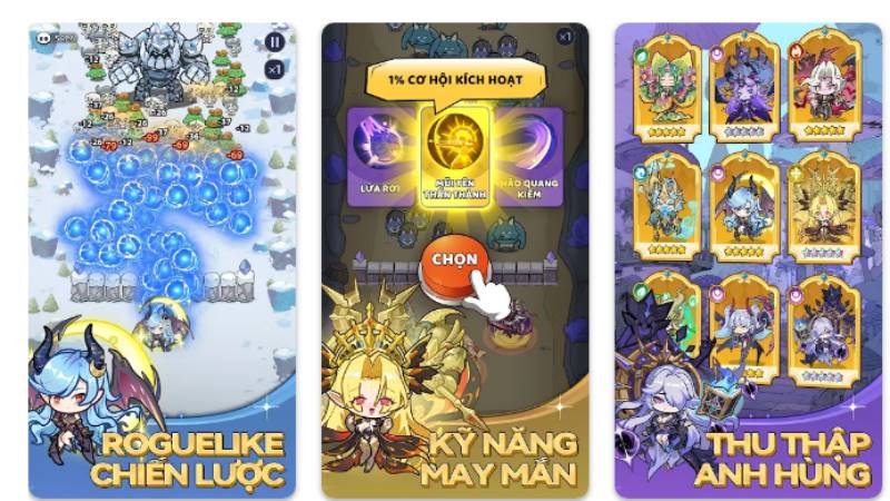 Những điểm nổi bật của Gambit Hero: Vận Mệnh Anh Hùng