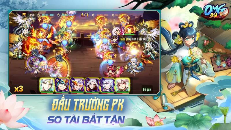 Gameplay OMG 3Q MOD APK có gì hấp dẫn?