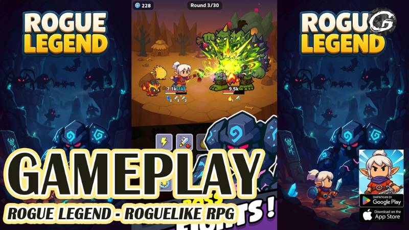 Khám phá thế giới ngẫu nhiên đầy thử thách trong Rogue Legend MOD APK