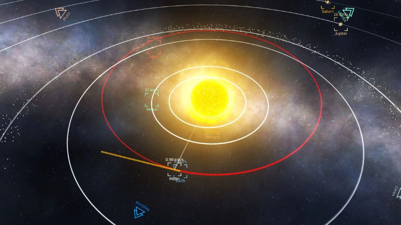 Solar Smash MOD APK mô phỏng hệ Mặt Trời