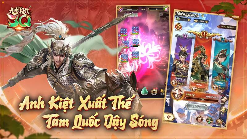 Tính năng MOD của Anh Kiệt Tam Quốc MOD APK