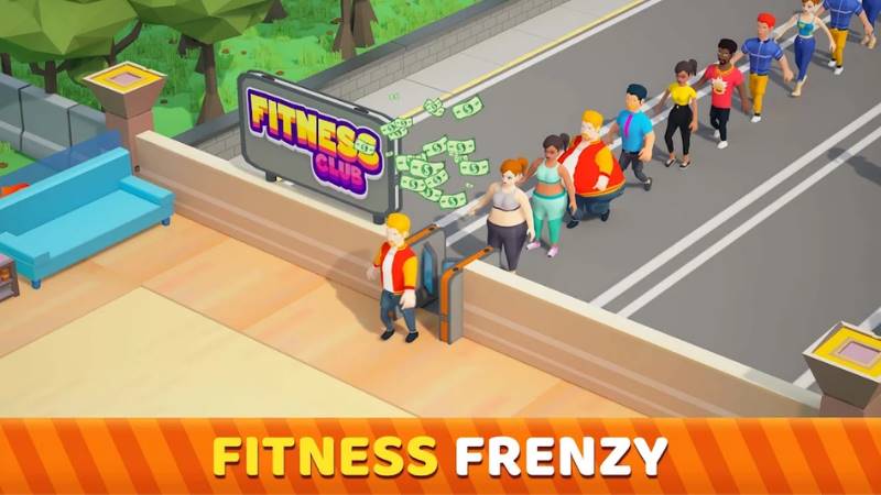 Tính năng MOD trong Fitness Club Tycoon MOD APK
