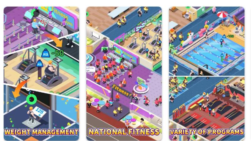 Những điểm nổi bật của Fitness Club Tycoon MOD APK