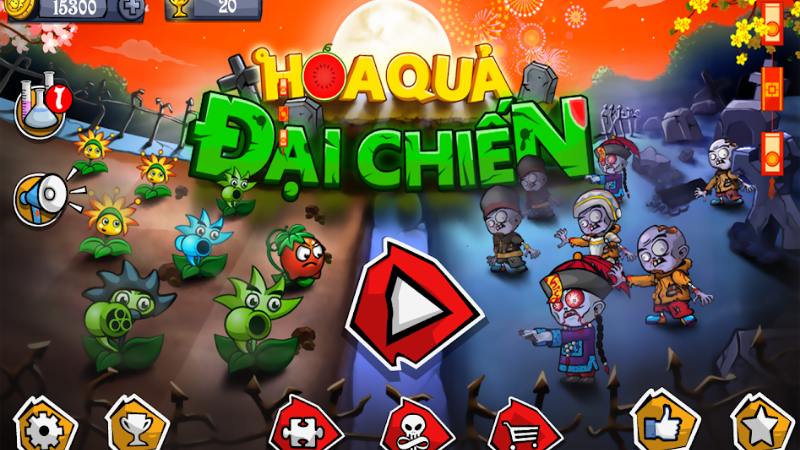 Cách cài đặt Hoa Quả Đại Chiến MOD APK