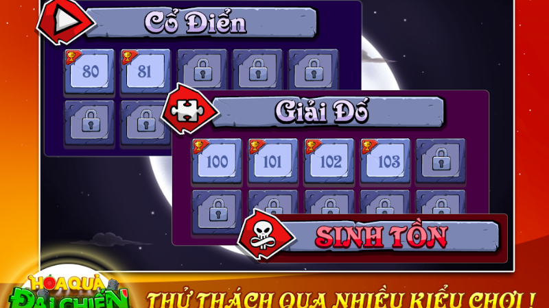 Tính năng MOD của Hoa Quả Đại Chiến MOD APK