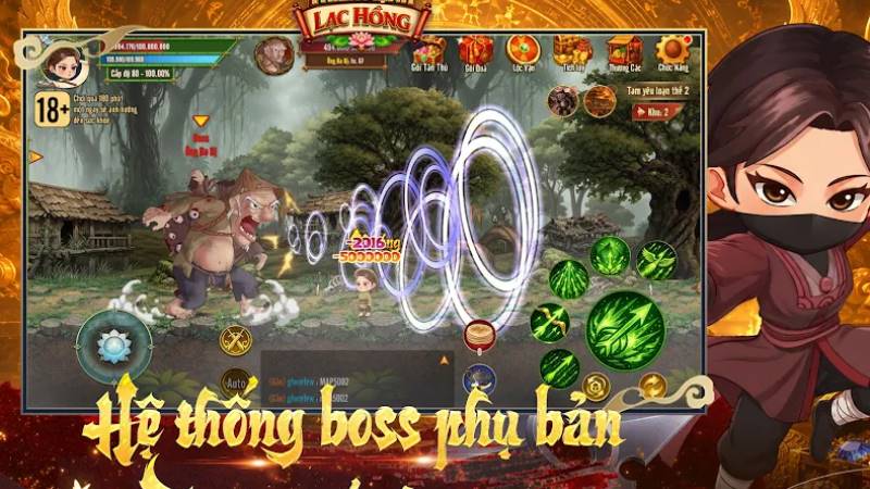 Tính năng nổi bật của Thiên Mệnh Lạc Hồng MOD APK