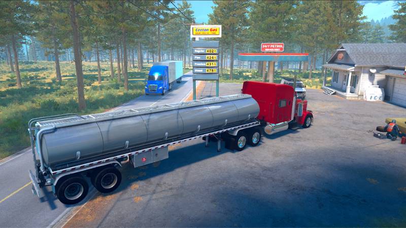 Những điểm hấp dẫn trong Truck Simulator USA MOD APK