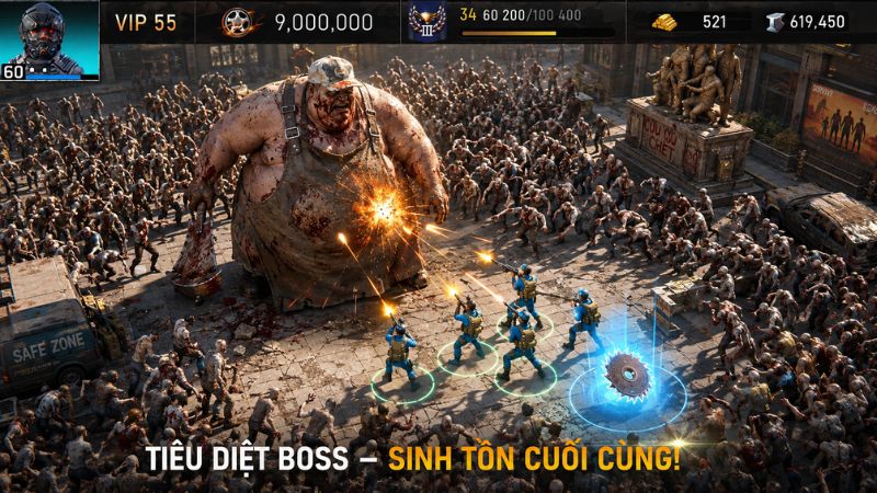 Age of Origins MOD APK phát triển quân đội để bảo vệ thành phố trước zombie (1)